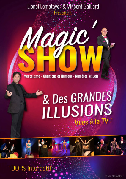 Spectacle de magie et illusionnisme pour événements corporate